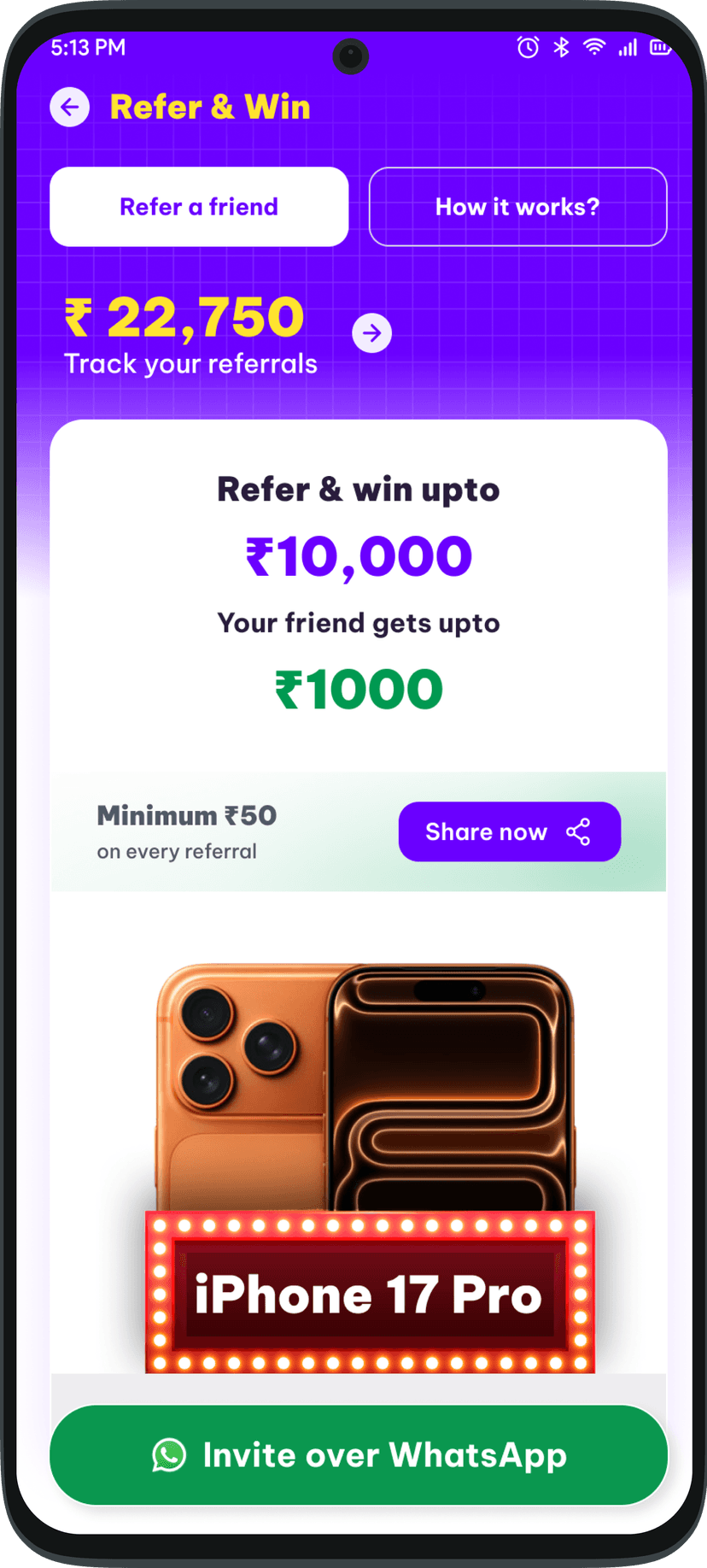 Refer & Earn