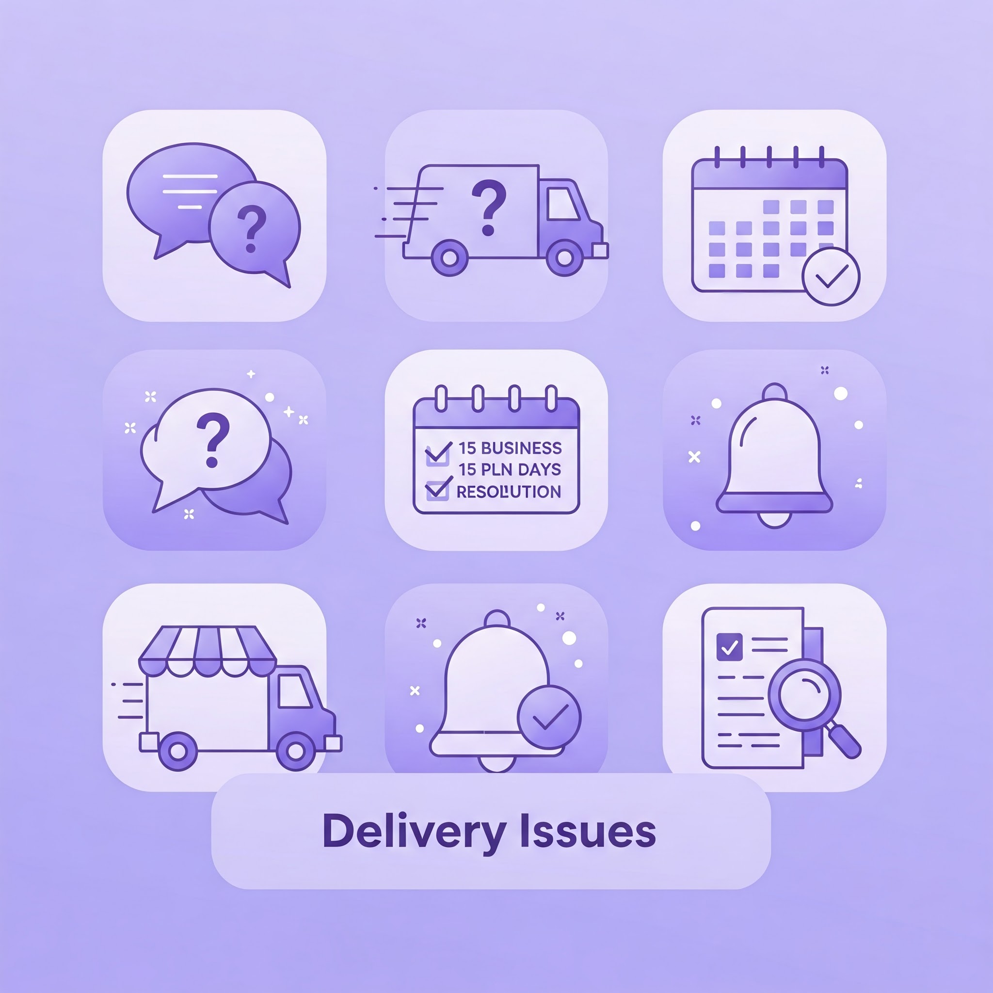 7. Delivery Issues
