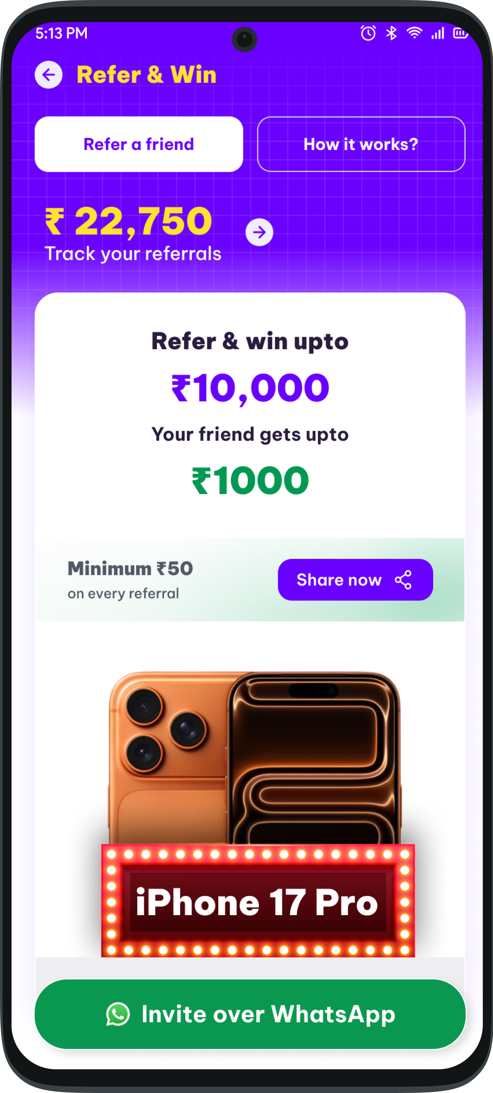 Refer & Earn